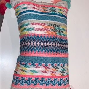 REALLY COLORFUL TARGET PILLOW